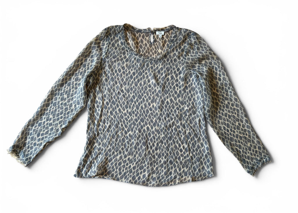Blusa Hoss Intropia Semitrasparente