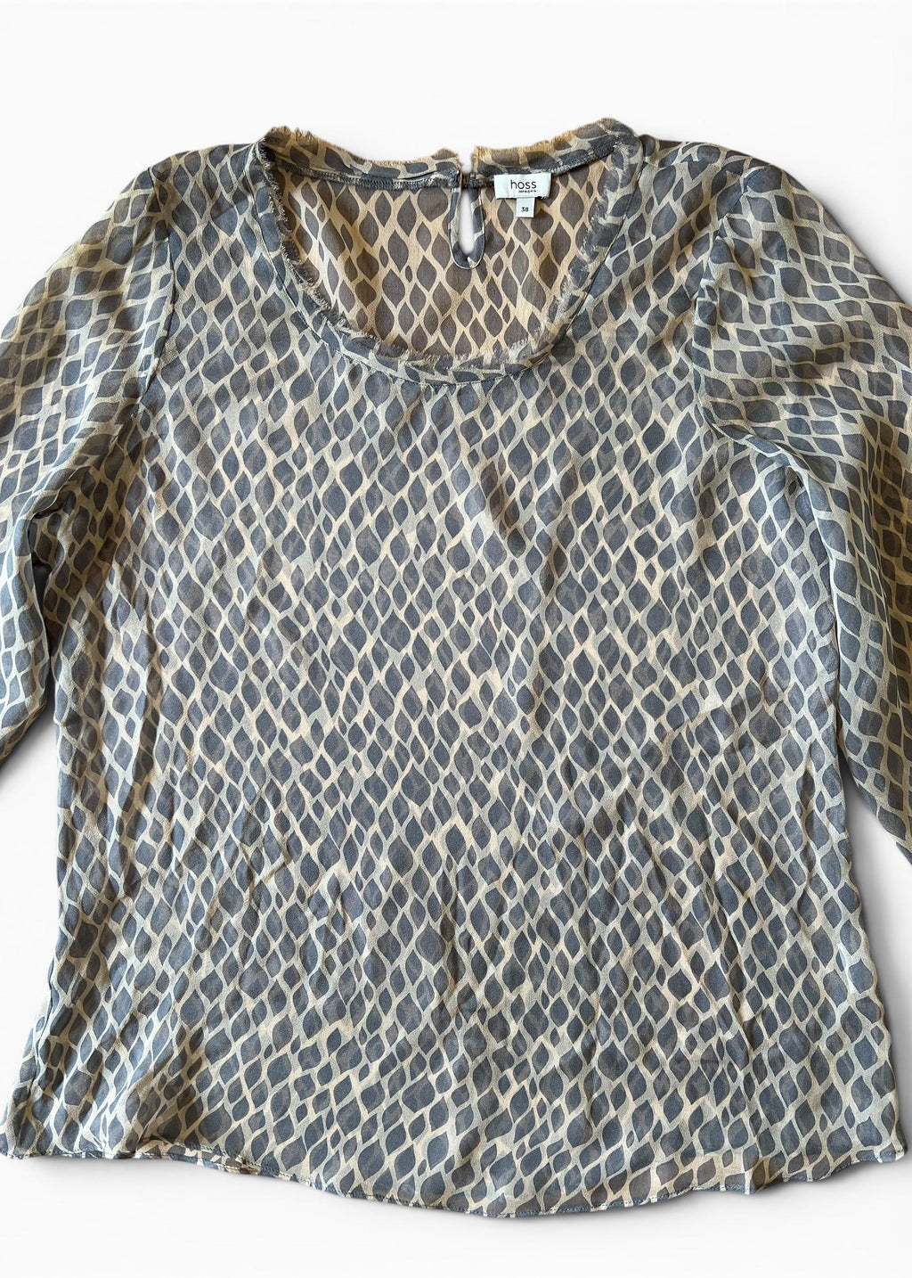 Blusa Hoss Intropia Semitrasparente
