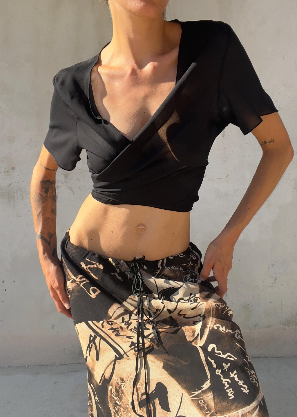 Bolero Nero Vintage Cannella