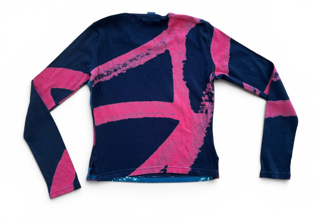 Custo Barcelona Top Vintage Y2K Grafico