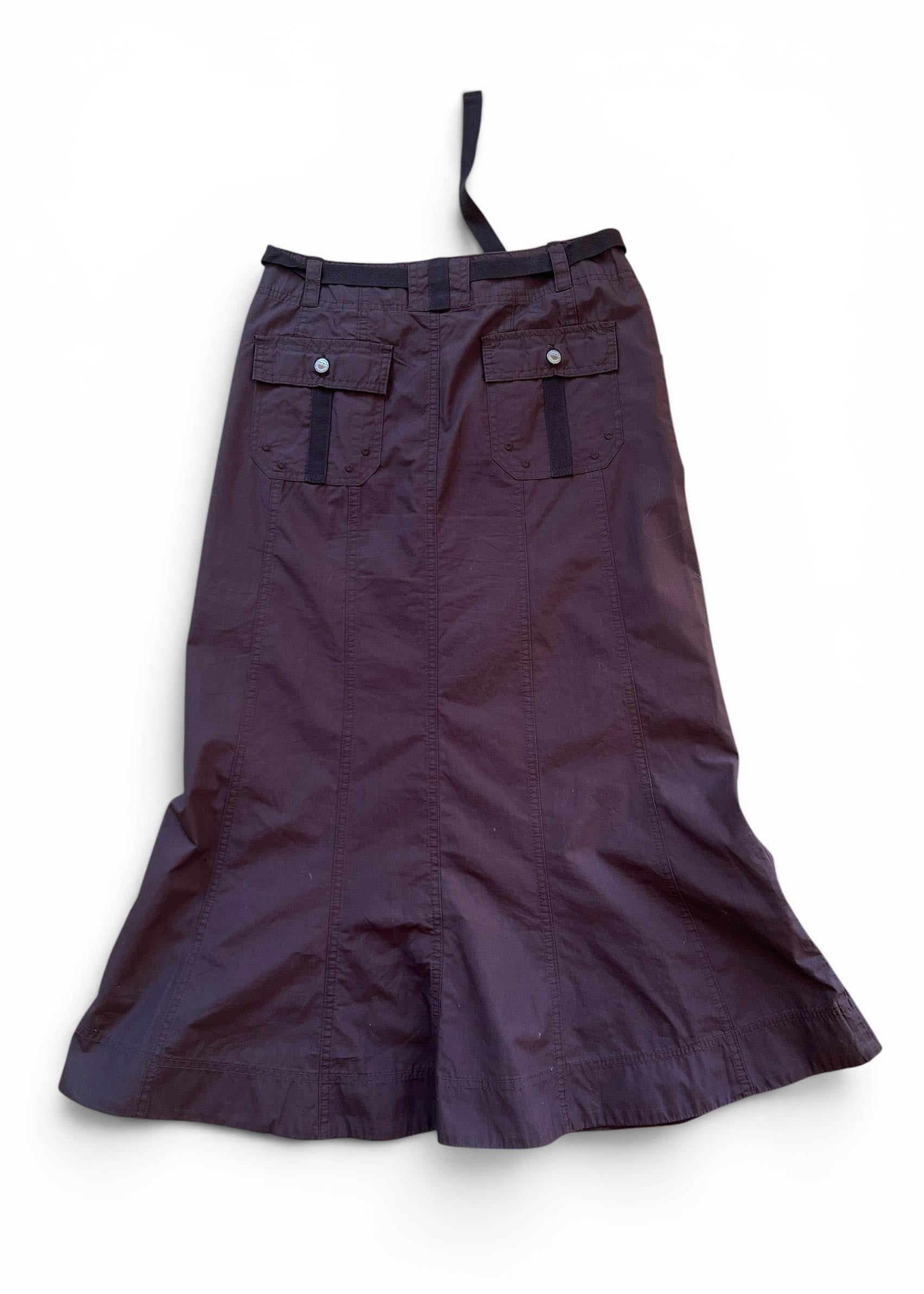 Gonna Cargo Vintage Y2K Marrone
