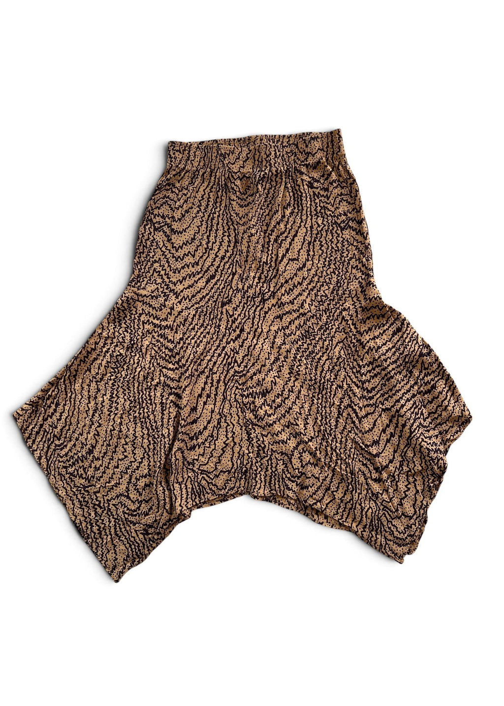 Gonna Asimmetrica Vintage Y2K Animalier