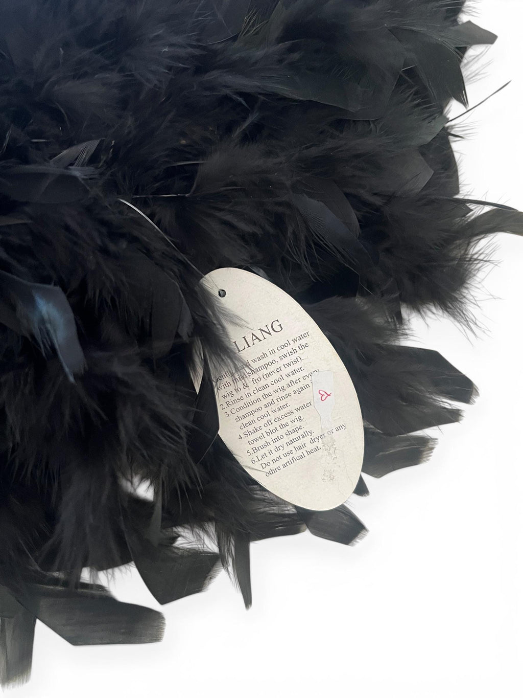 Basco Vintage Nero con Piume