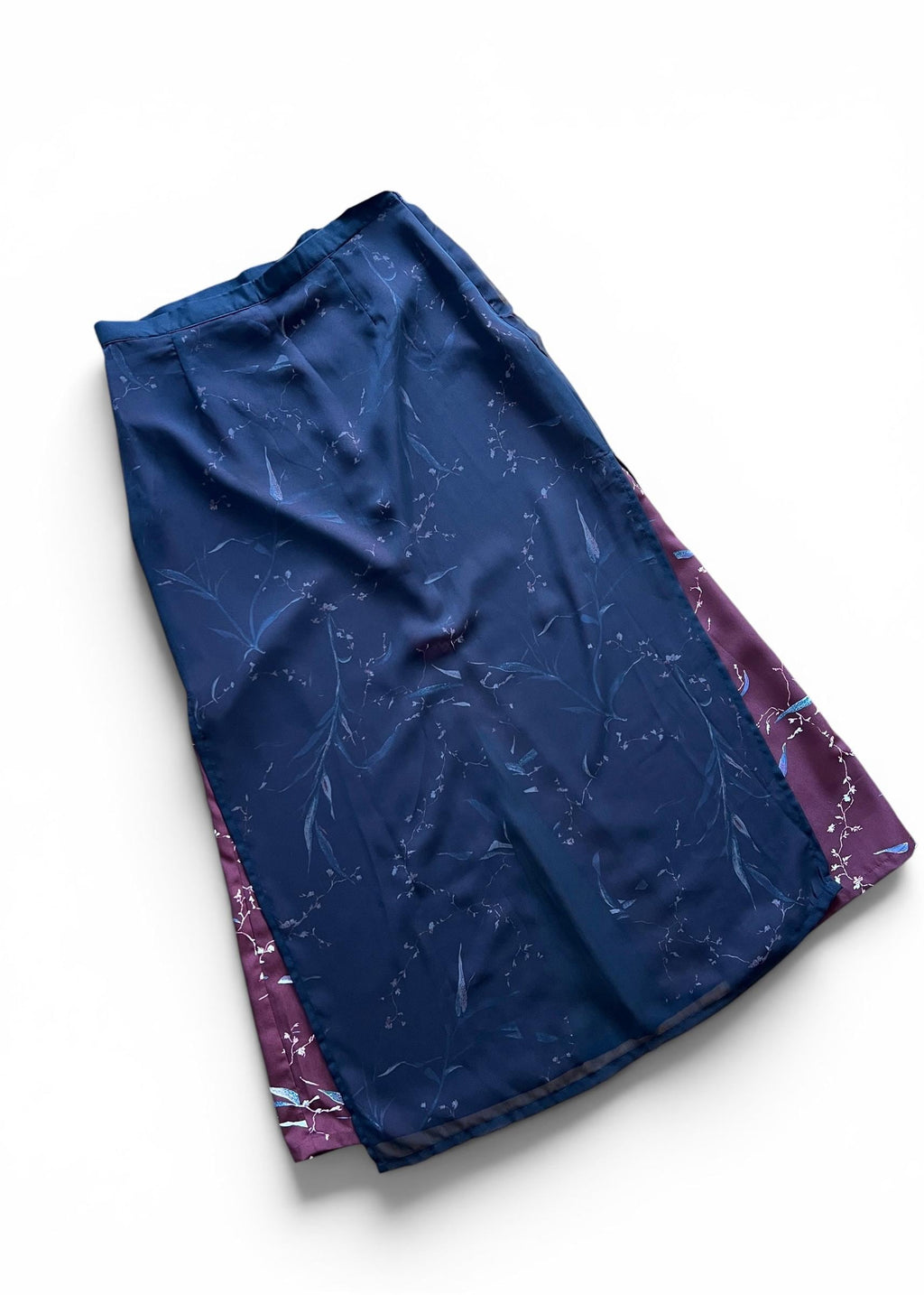 Completo Vintage Y2K in Chiffon Nero