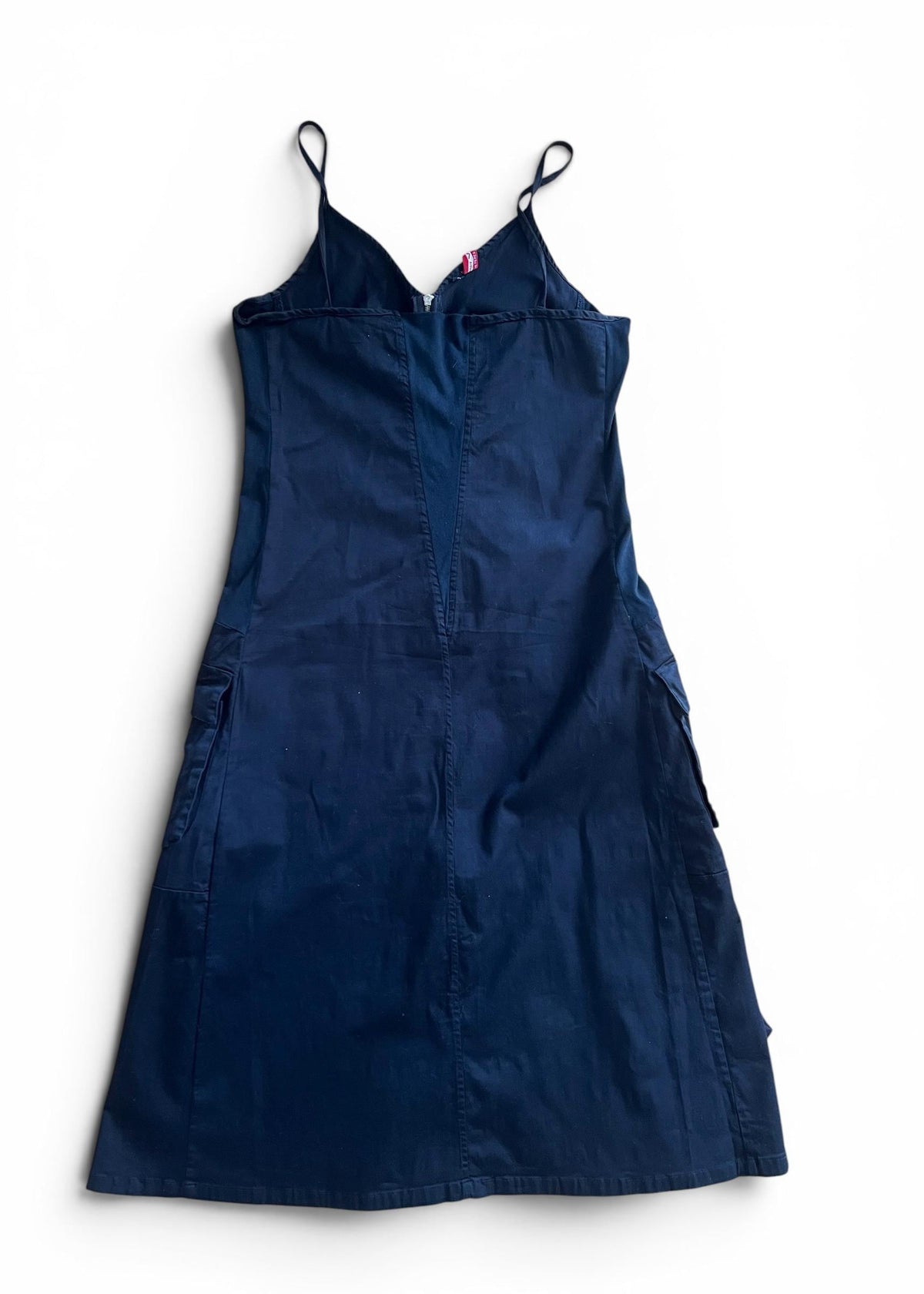 Abito Vintage Y2K Nero Utility