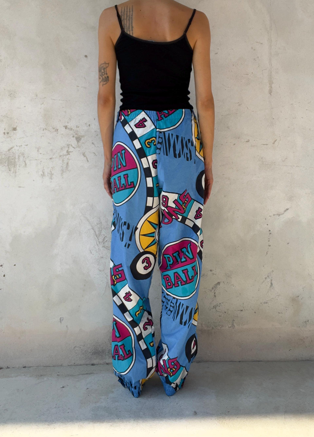Pantaloni Parachute Track Vintage Y2K