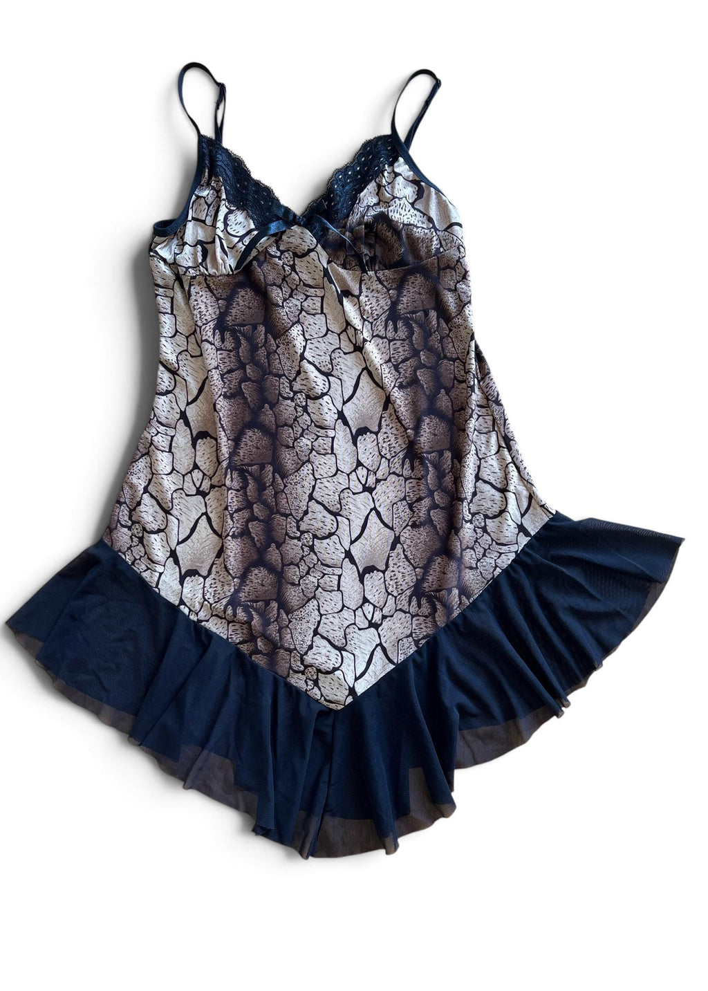 Babydoll Vintage Y2K Animal Print