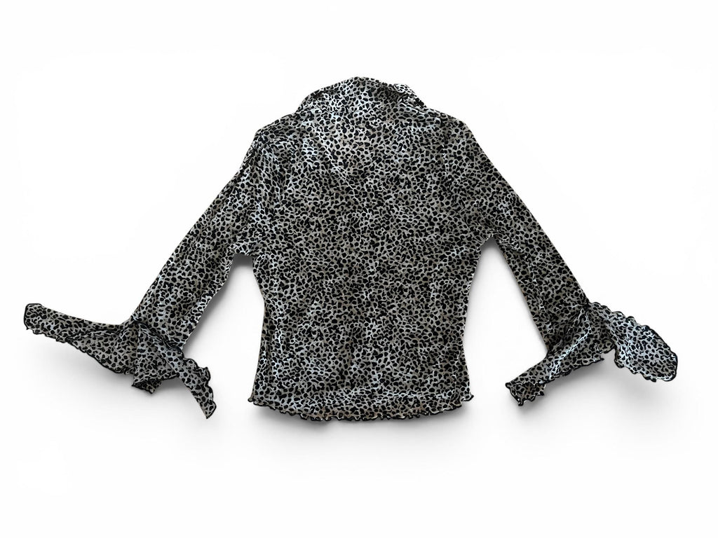 Camicia Vintage Y2K Leopardata