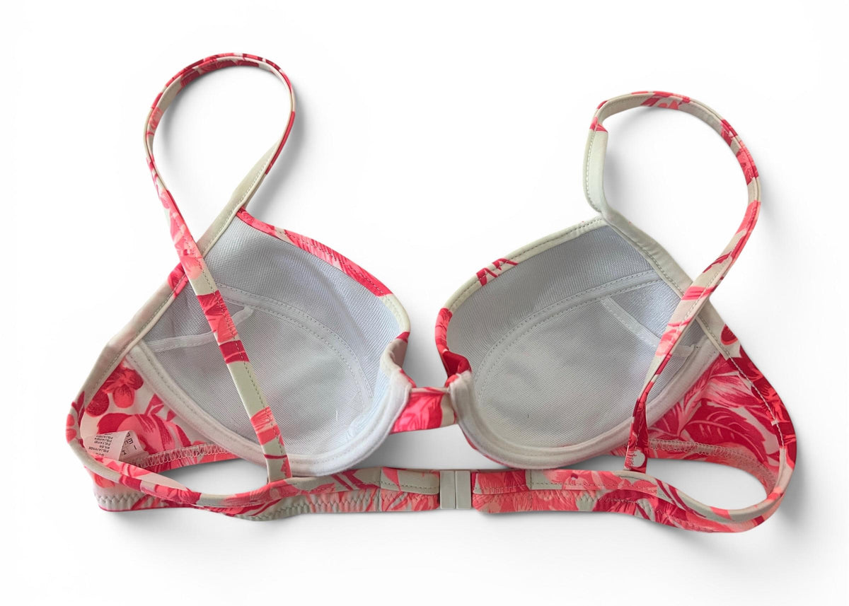 Bikini Vintage Y2K Floreale Rosa Corallo