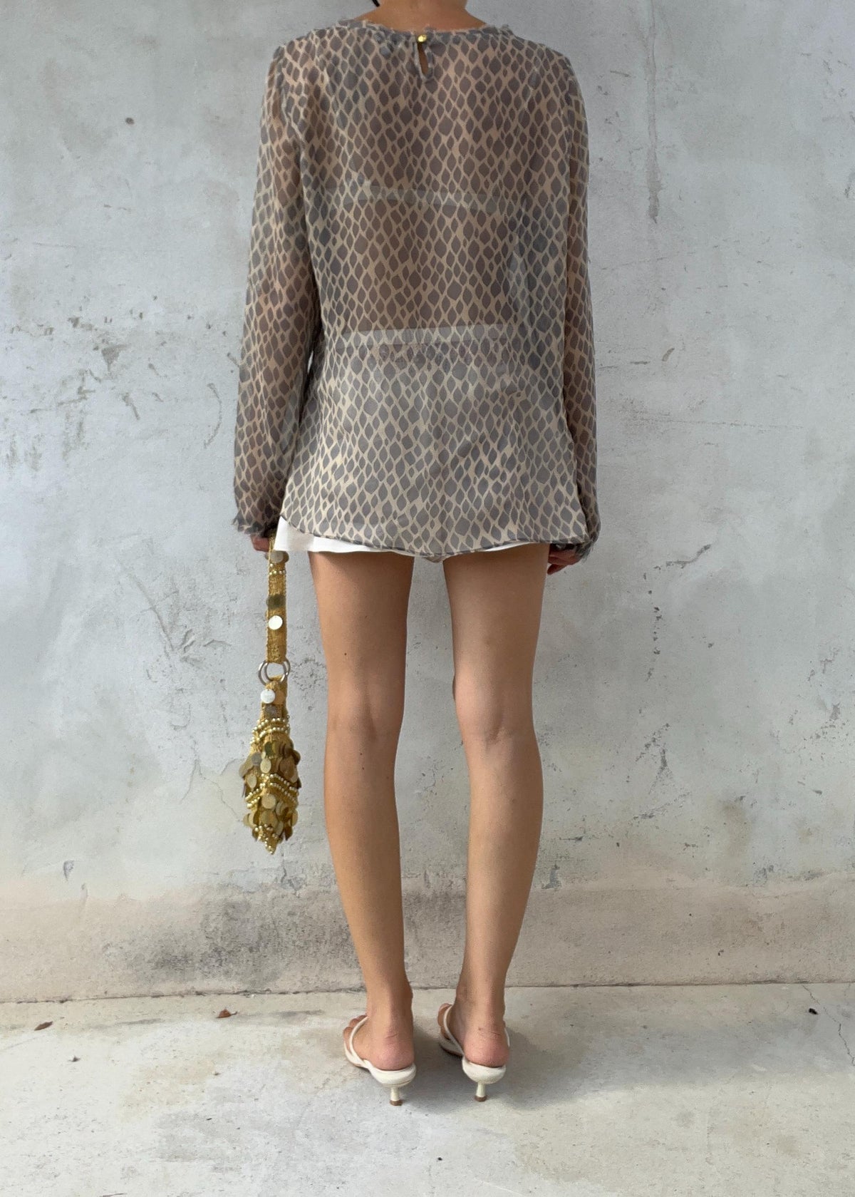 Blusa Hoss Intropia Semitrasparente