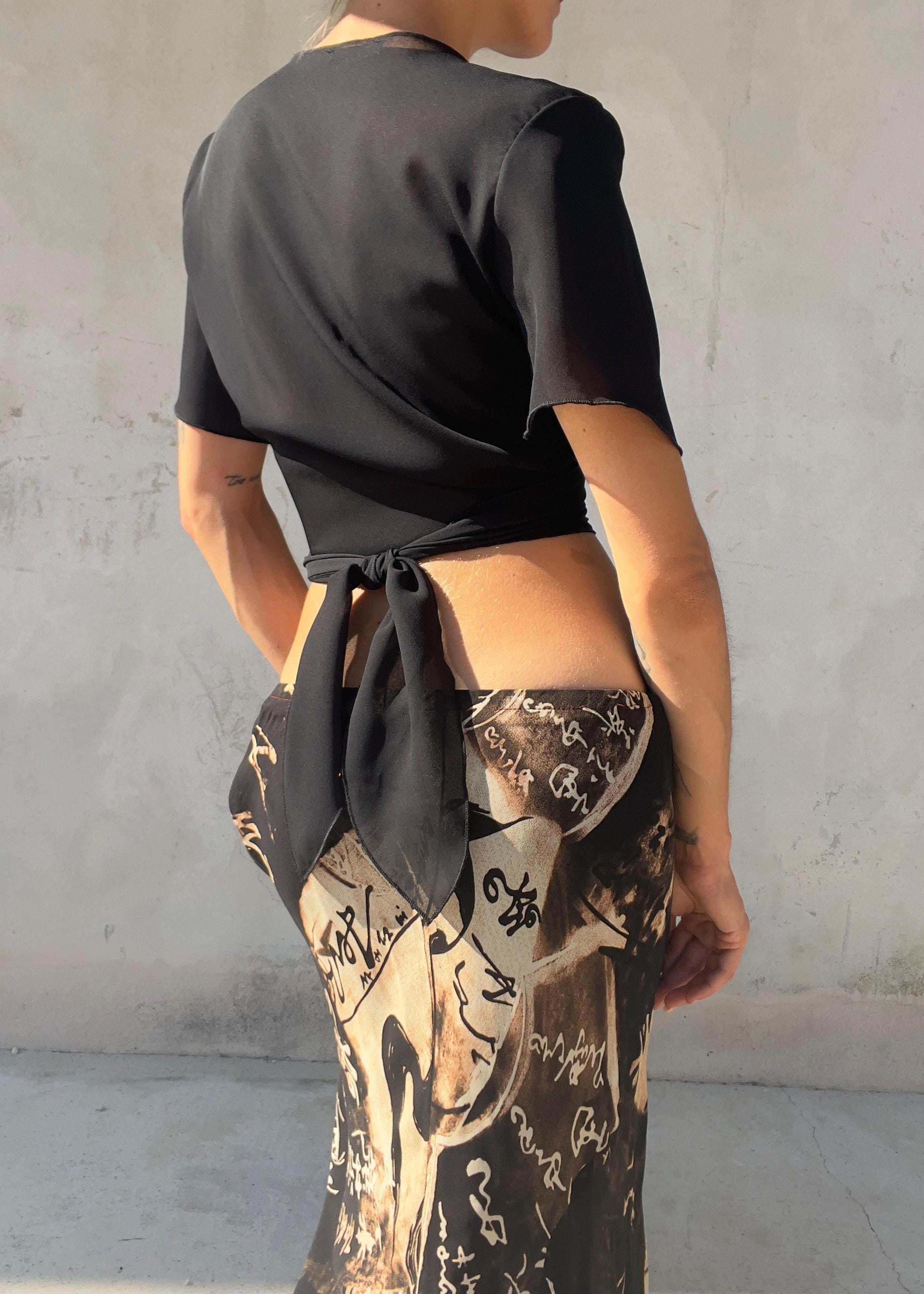 Bolero Nero Vintage Cannella