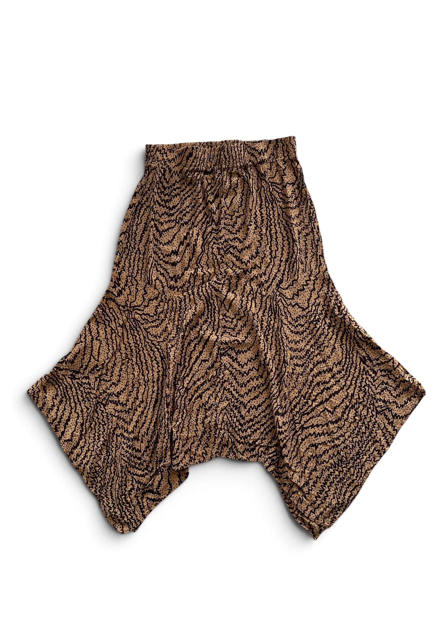 Gonna Asimmetrica Vintage Y2K Animalier