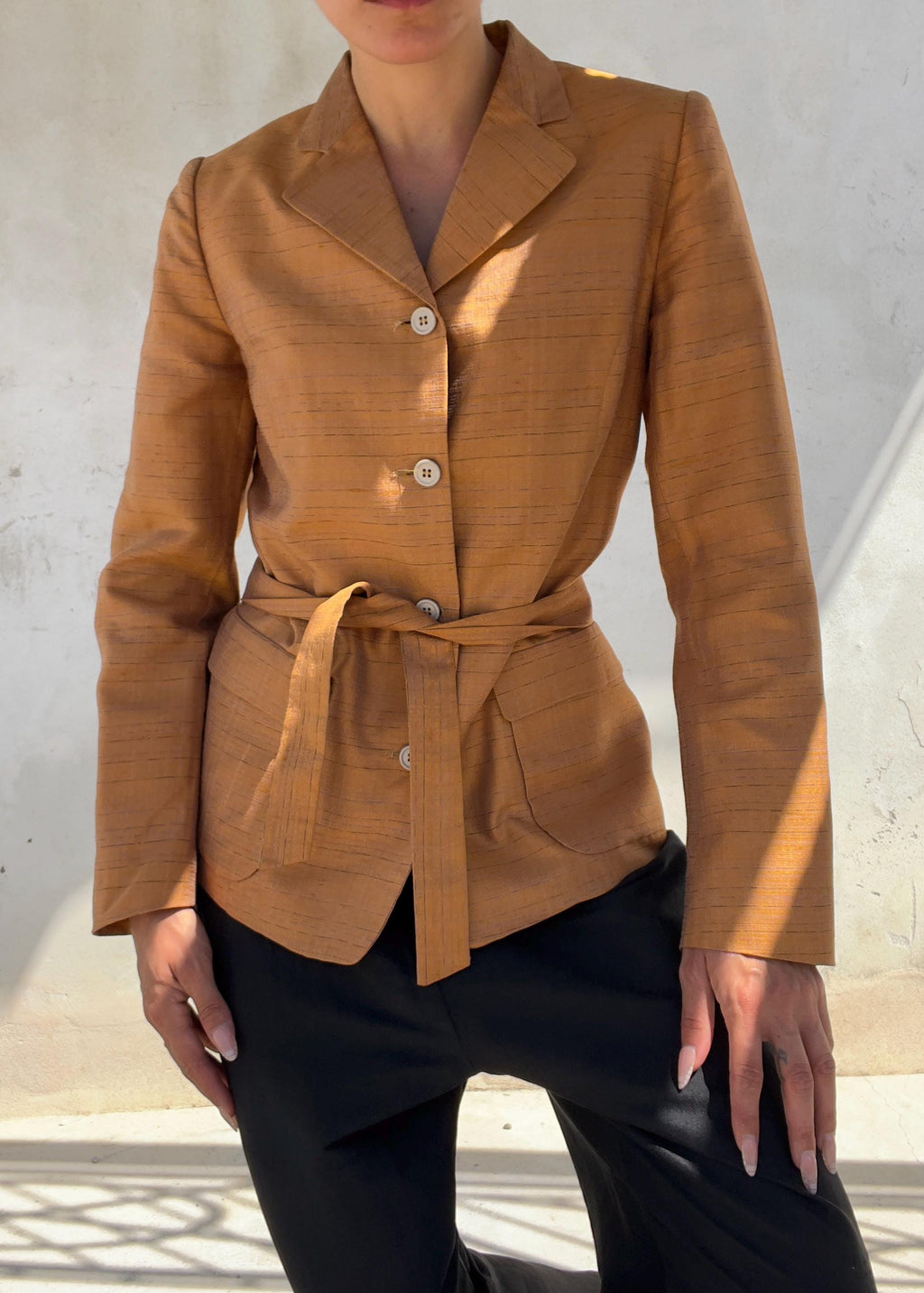 Giacca Vintage 100% Seta Made in Italy