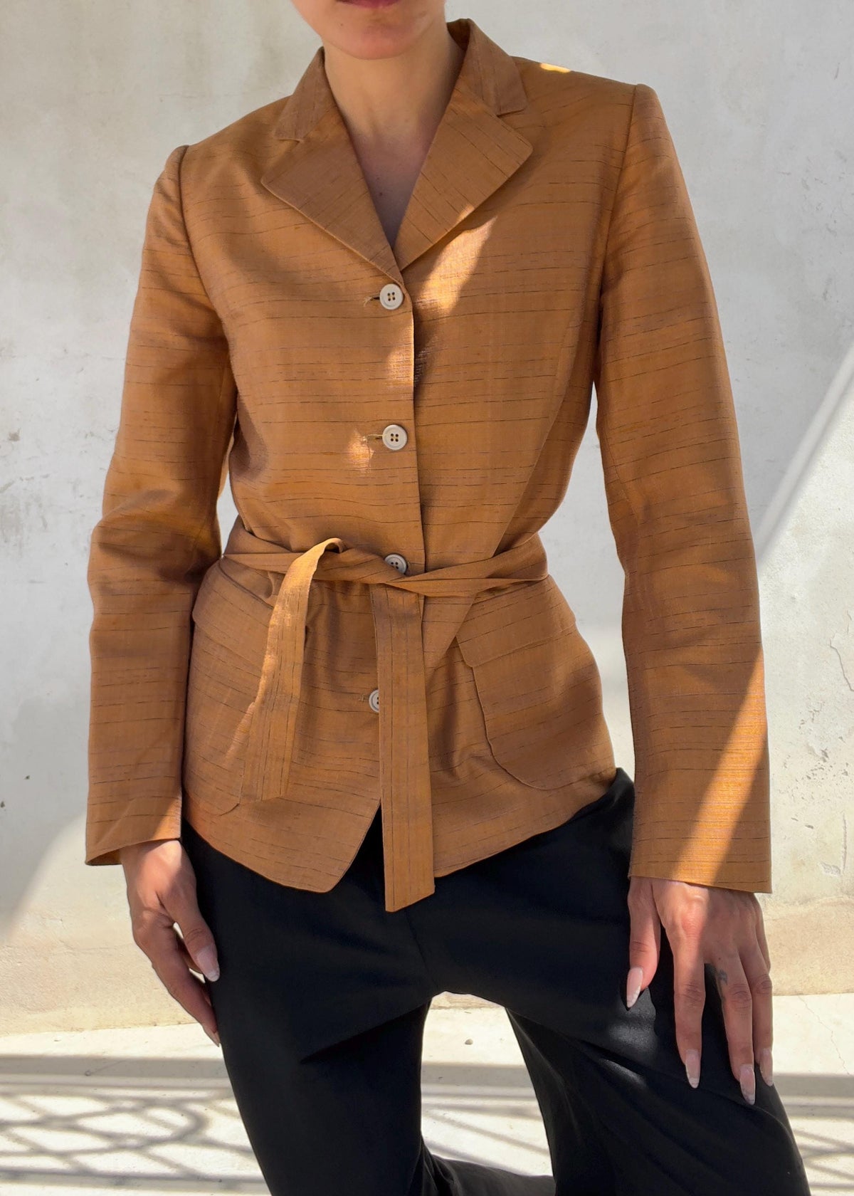 Giacca Vintage 100% Seta Made in Italy