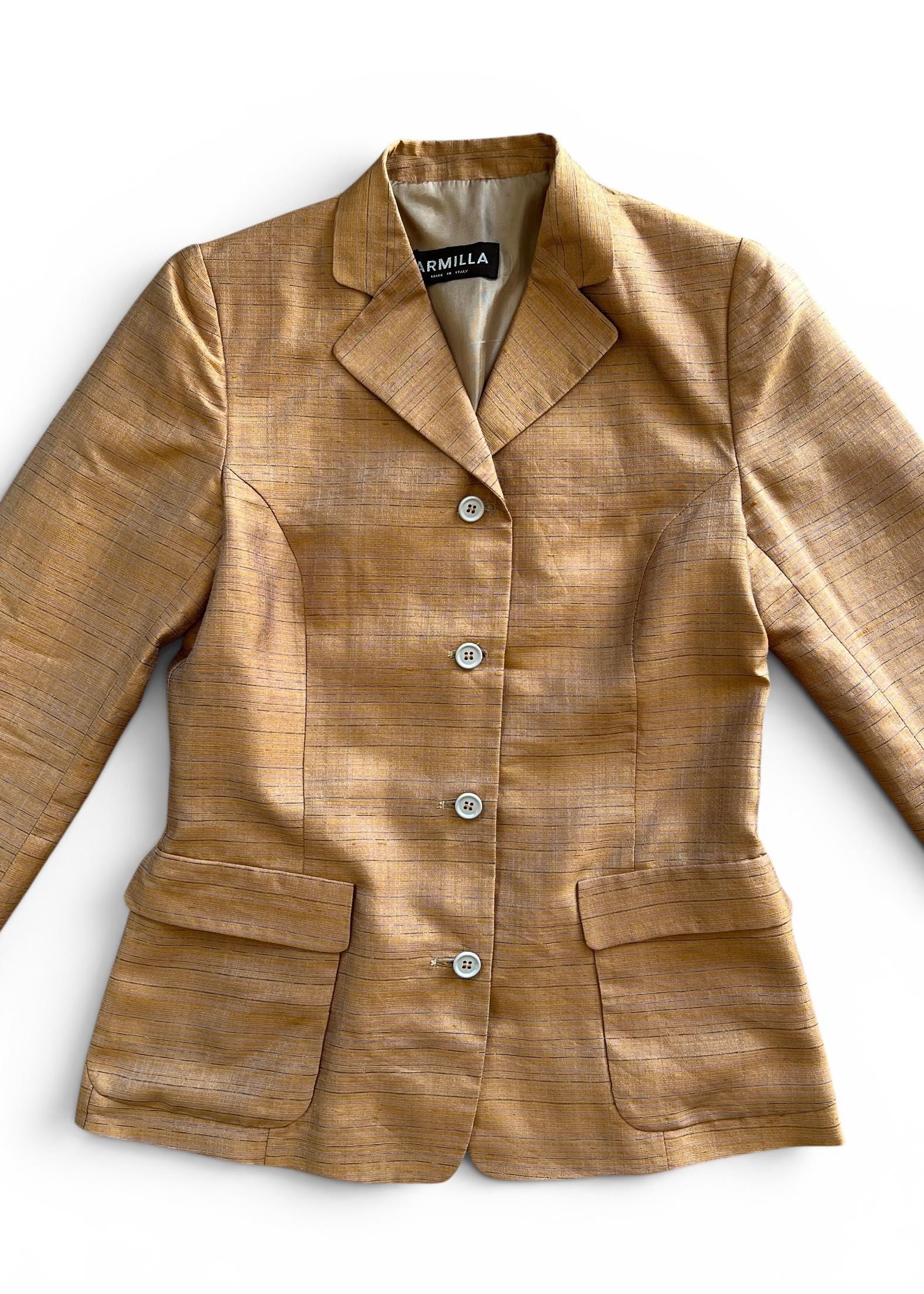 Giacca Vintage 100% Seta Made in Italy