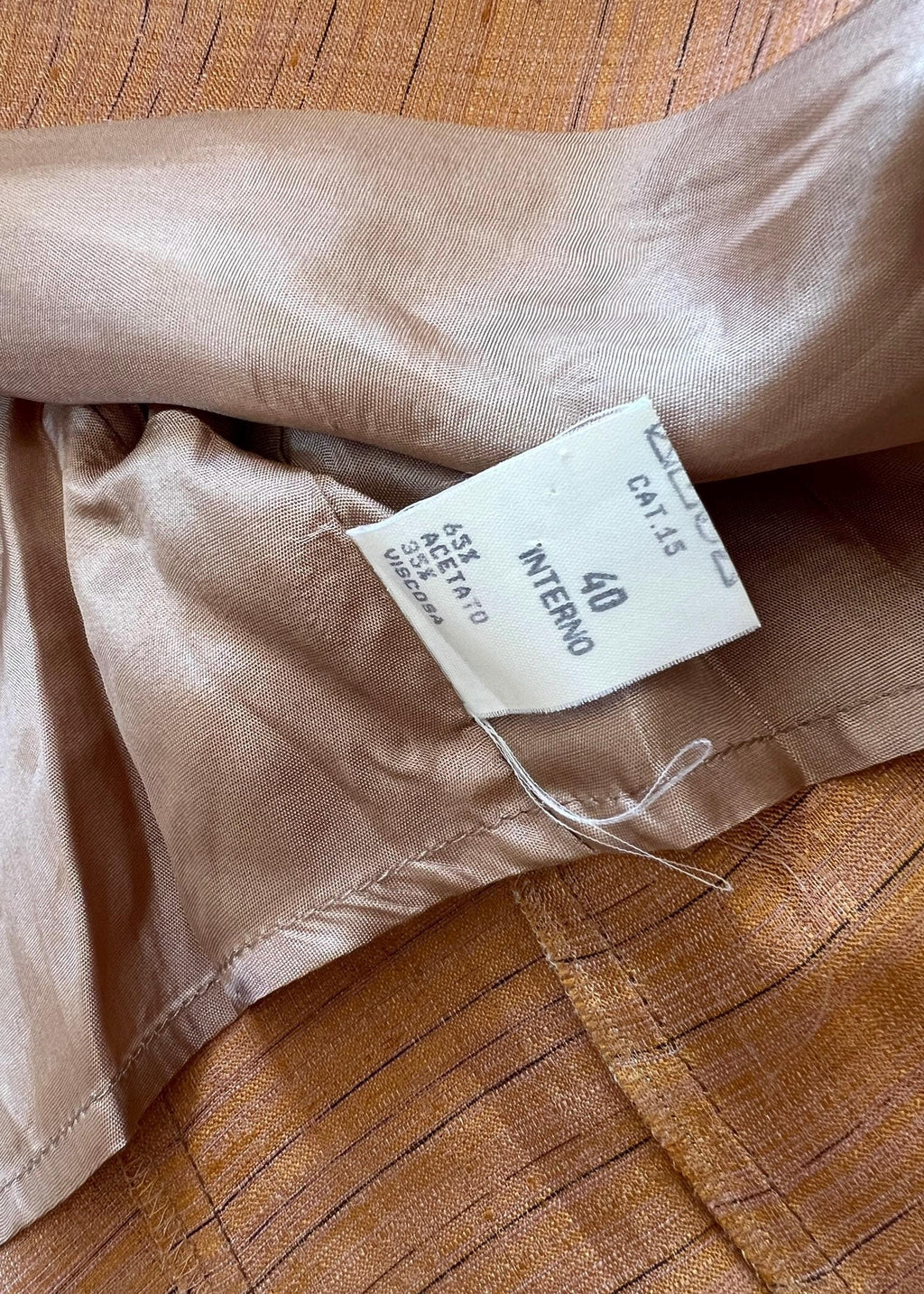 Giacca Vintage 100% Seta Made in Italy