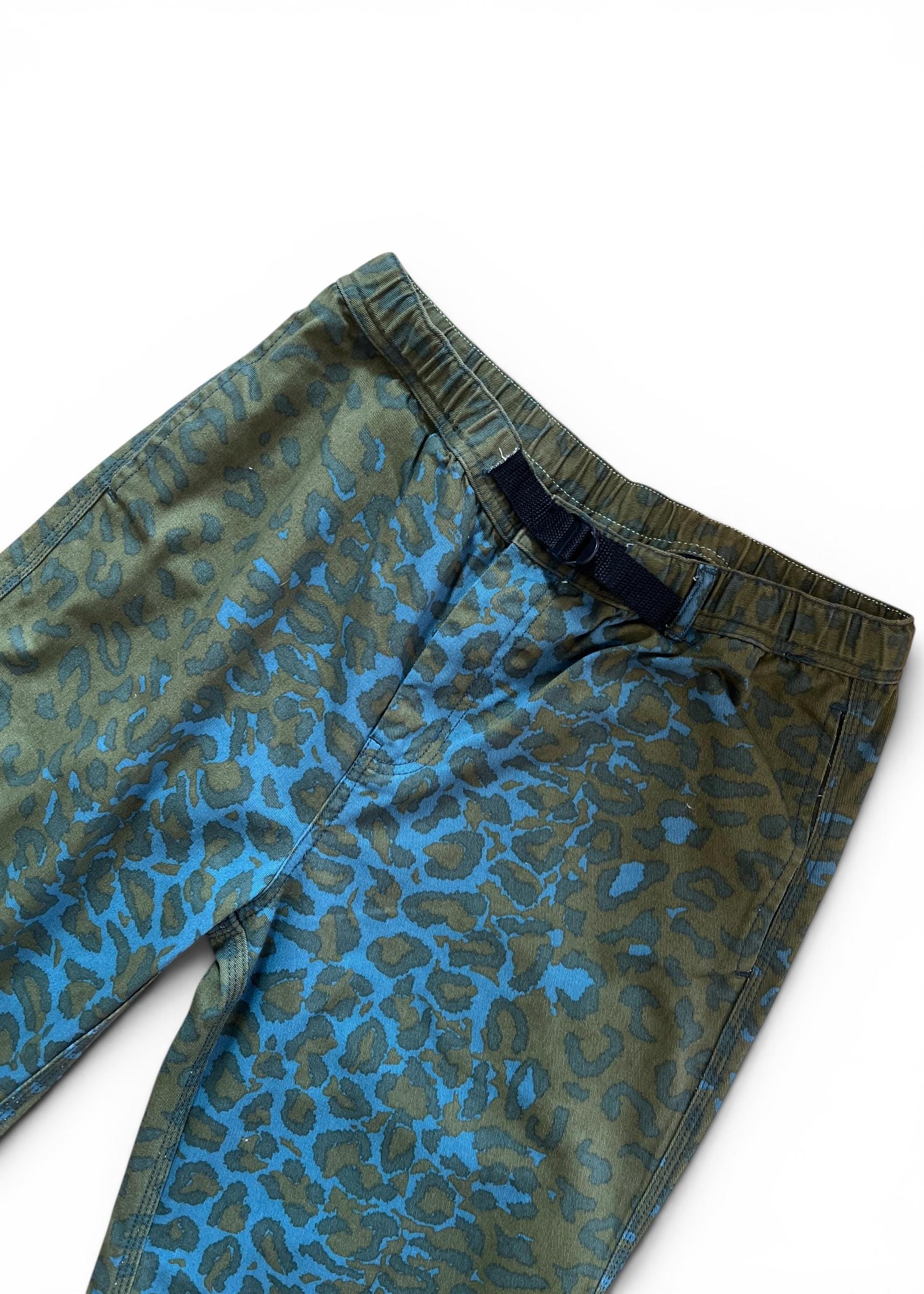 Pantaloni Vintage Y2K Leopardati Verdi