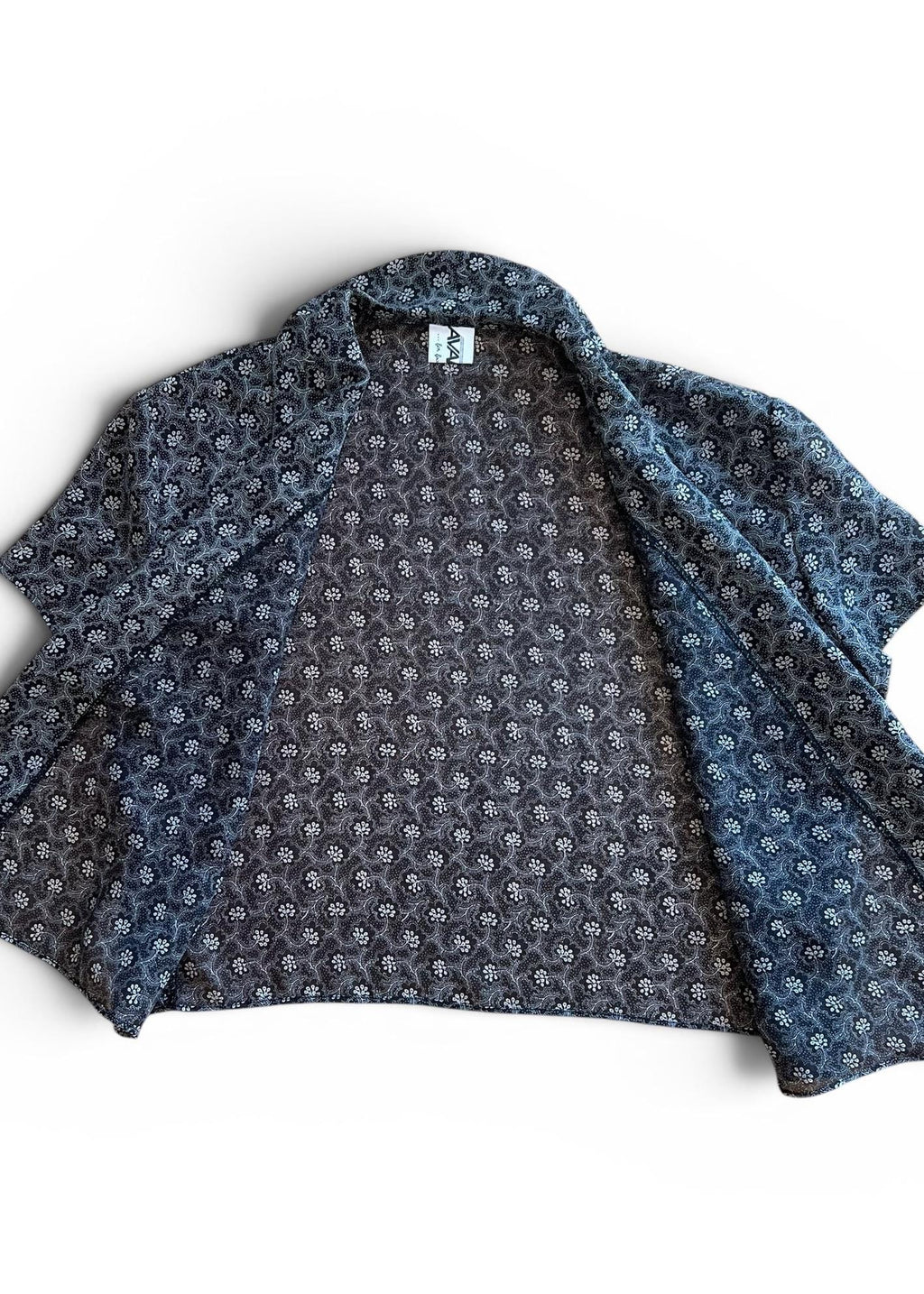 Top Crop Vintage Y2K Trasparente a Portafoglio