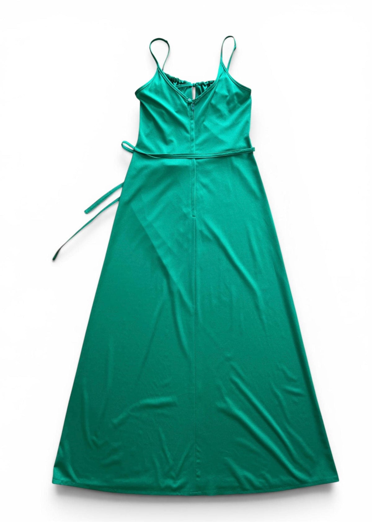 Abito Lungo Vintage Y2K Verde Smeraldo