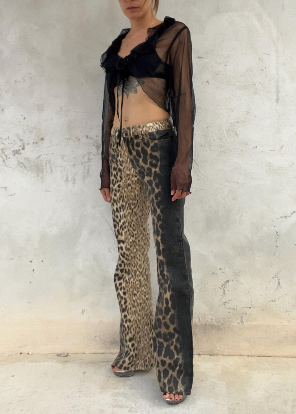 Jeans Just Cavalli Vintage Y2K Leopardati