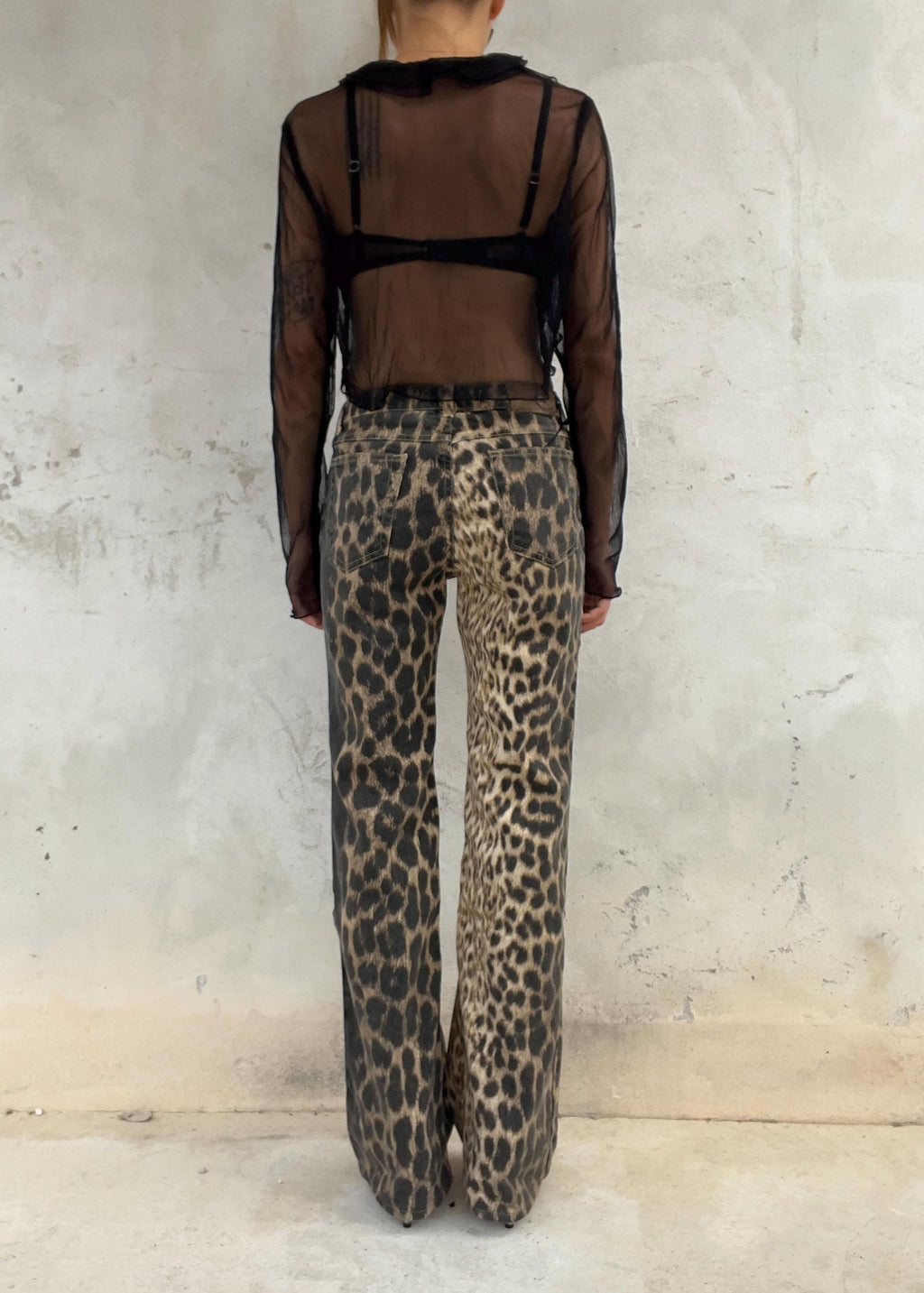 Jeans Just Cavalli Vintage Y2K Leopardati