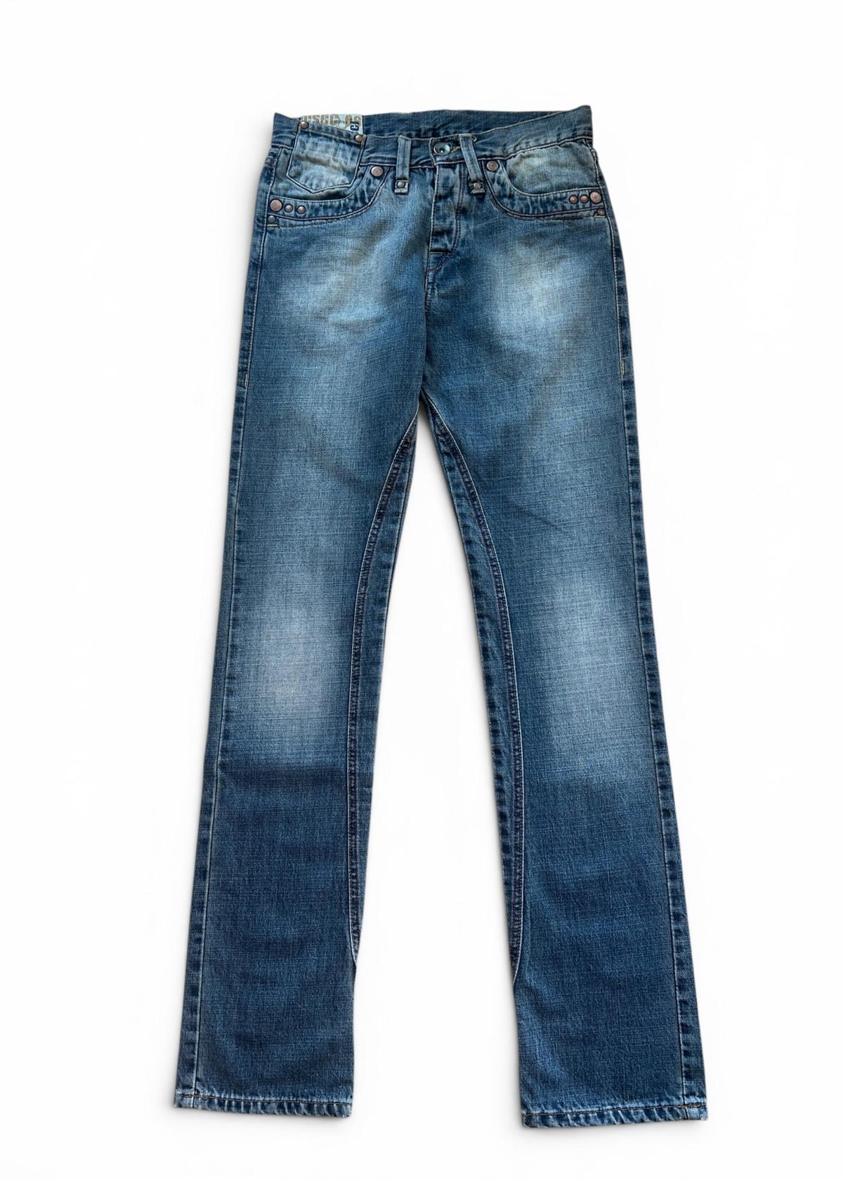 Jeans Vintage Y2K a Vita Bassa