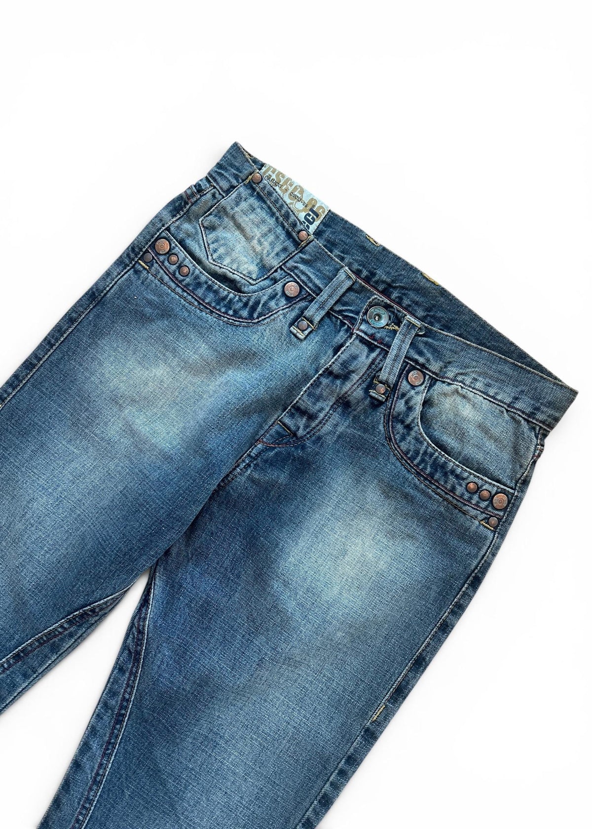 Jeans Vintage Y2K a Vita Bassa