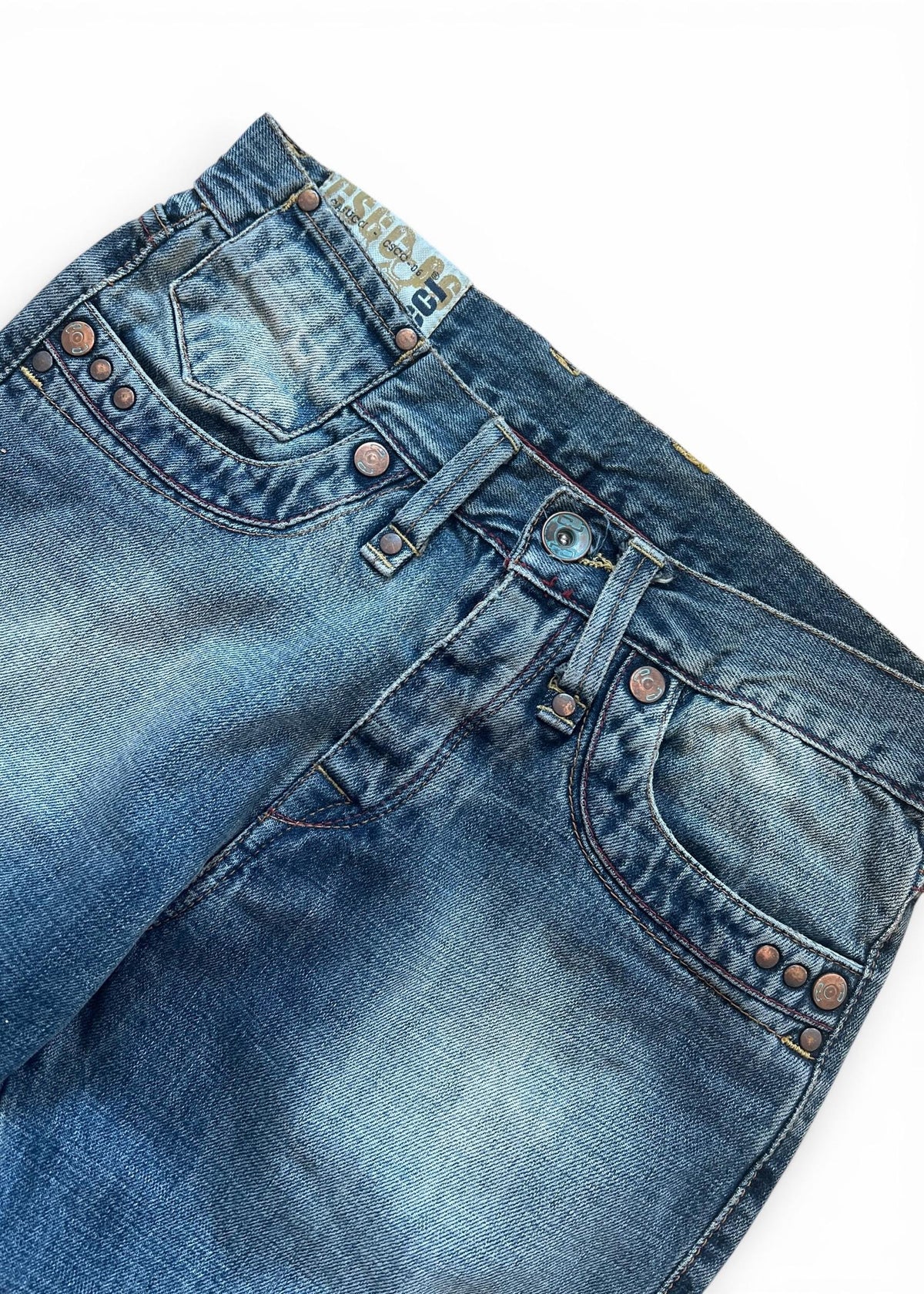Jeans Vintage Y2K a Vita Bassa