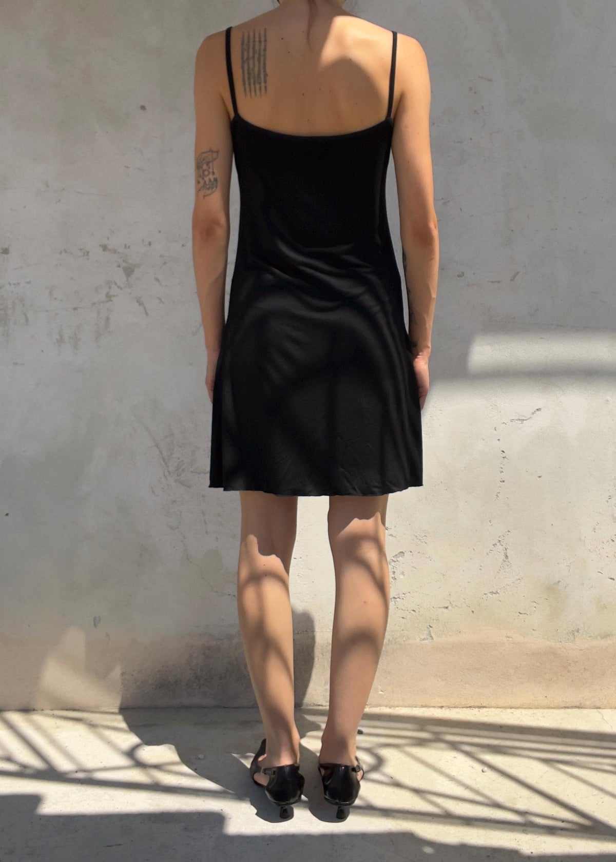 Abito Sottoveste Vintage Denny Rose Nero