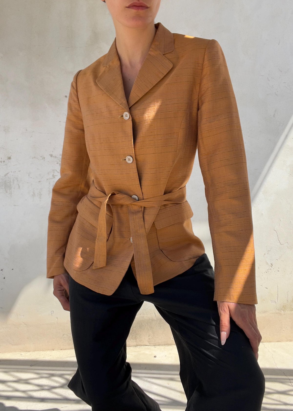 Giacca Vintage 100% Seta Made in Italy