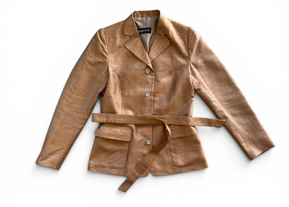 Giacca Vintage 100% Seta Made in Italy