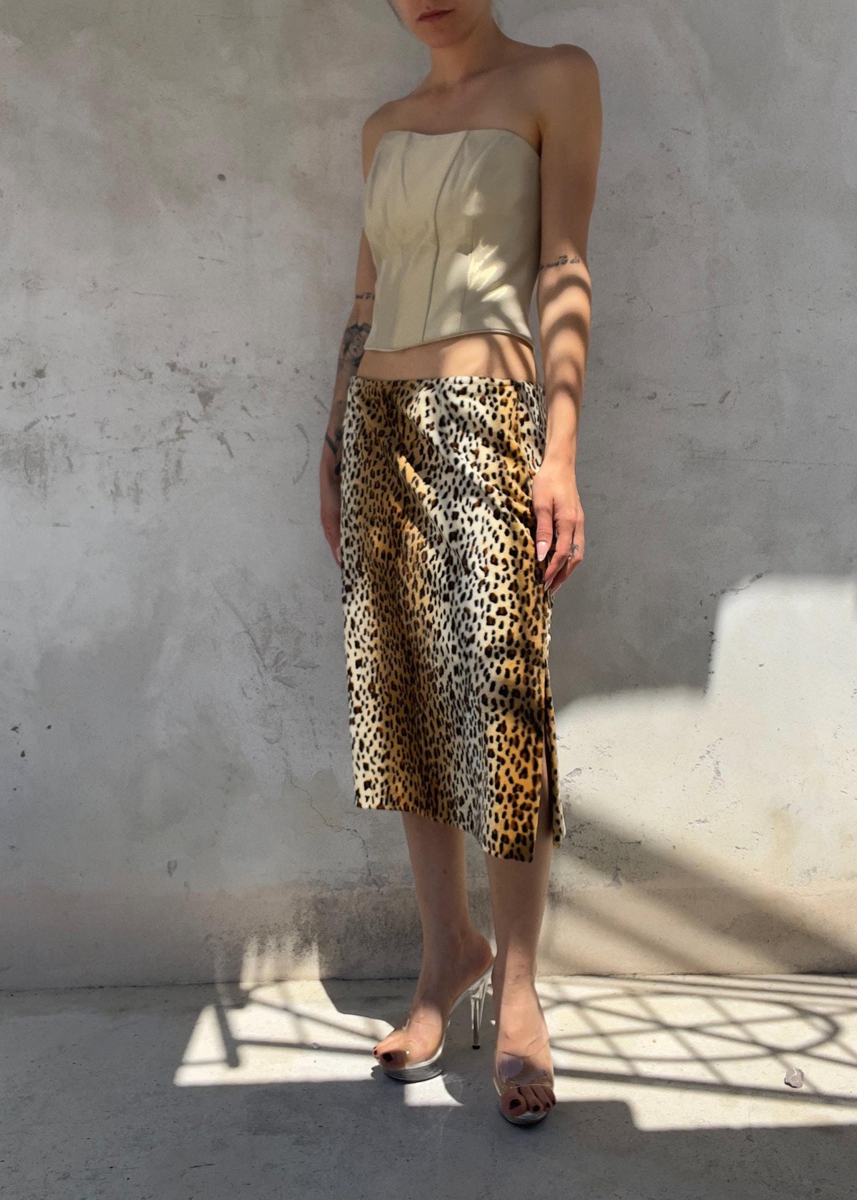 Corpetto Vintage Atelier Aimée in Seta