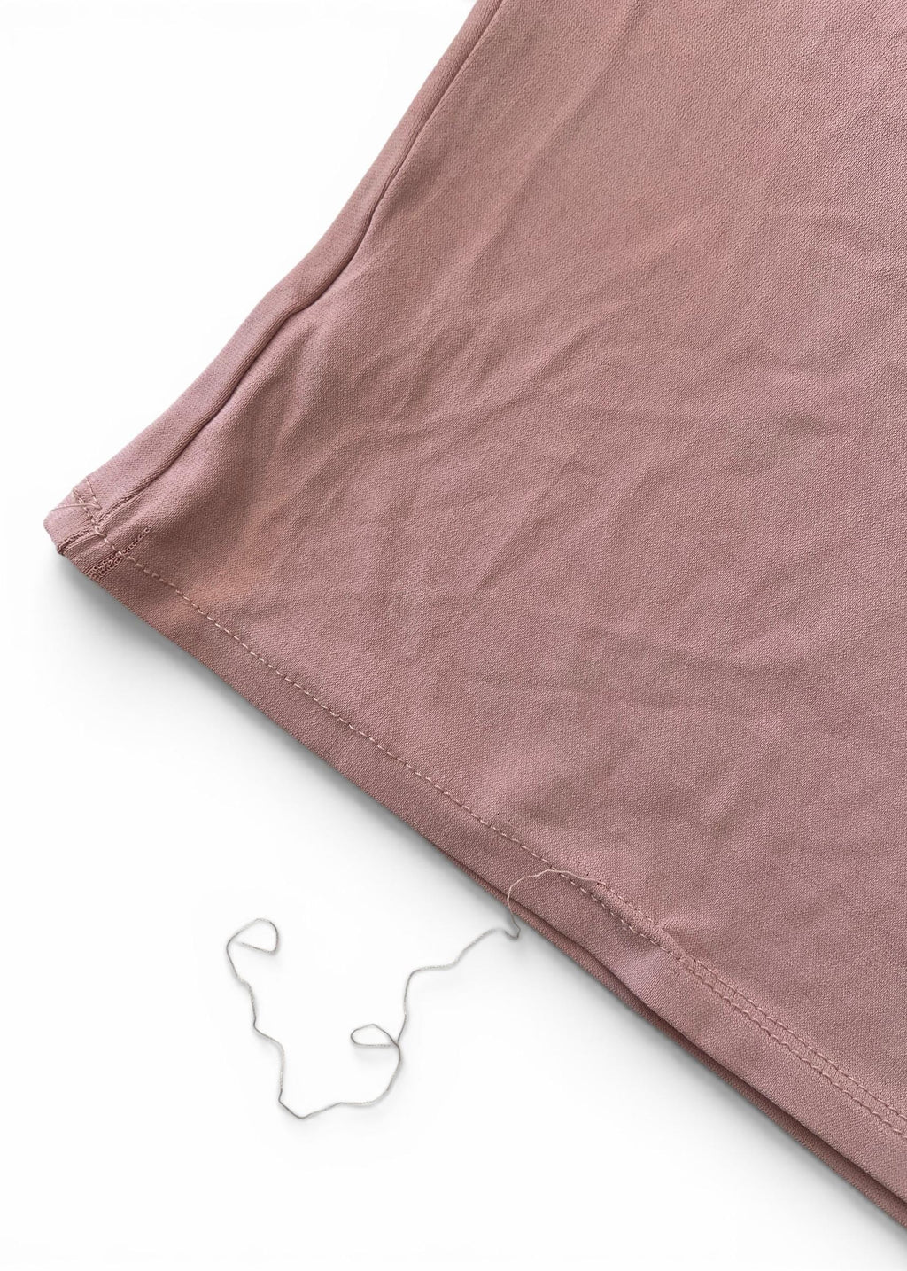 Top Vintage Y2K Rosa Cipria con Rouches in Tulle