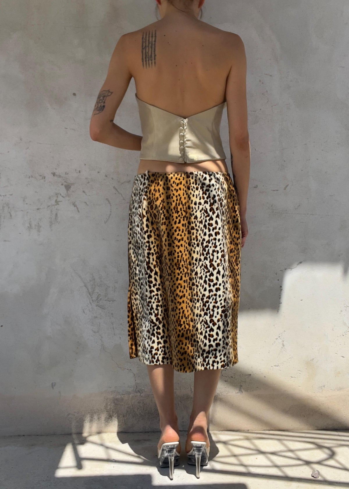 Corpetto Vintage Atelier Aimée in Seta