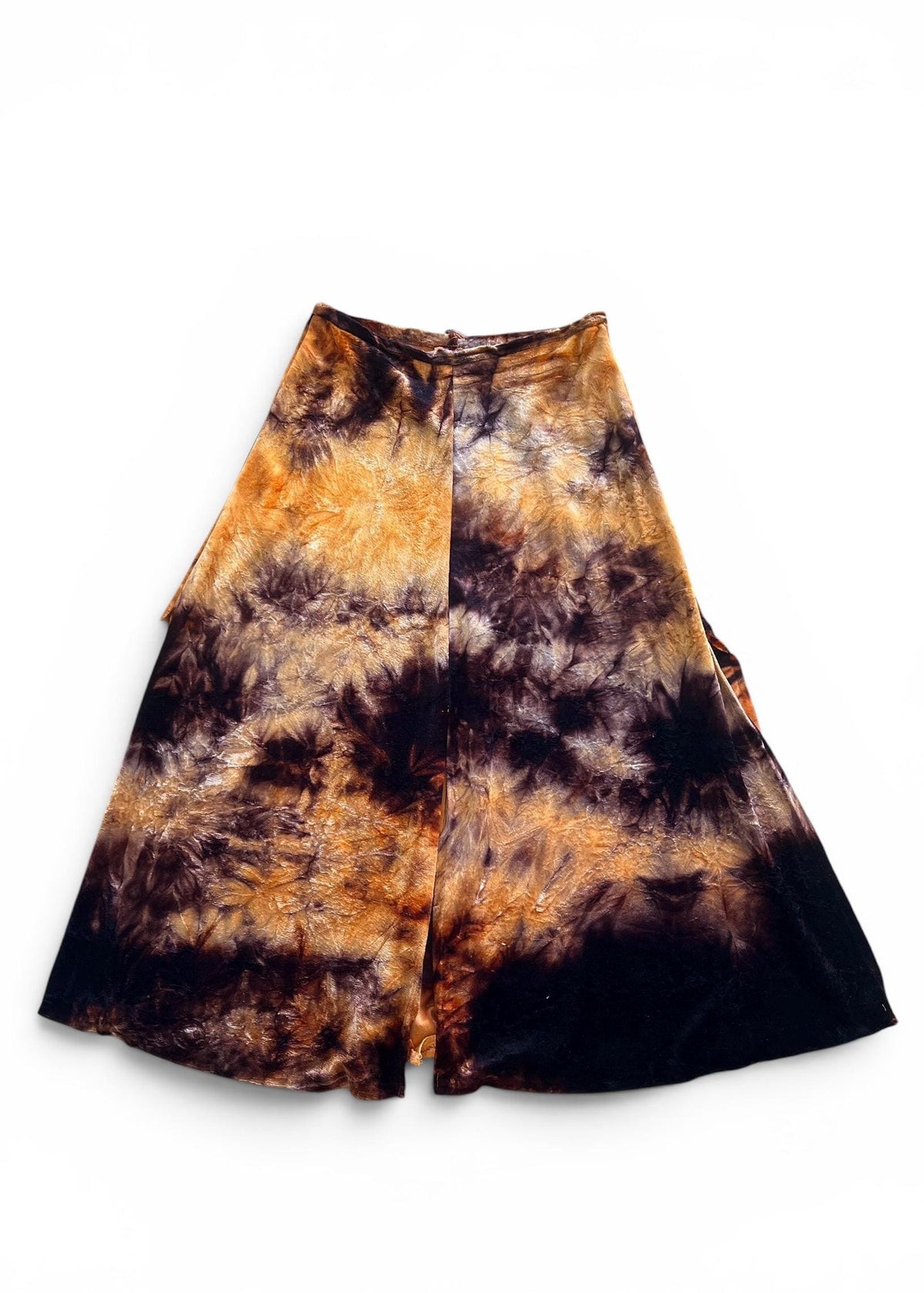 Gonna Lunga Vintage Tie Dye in Velluto
