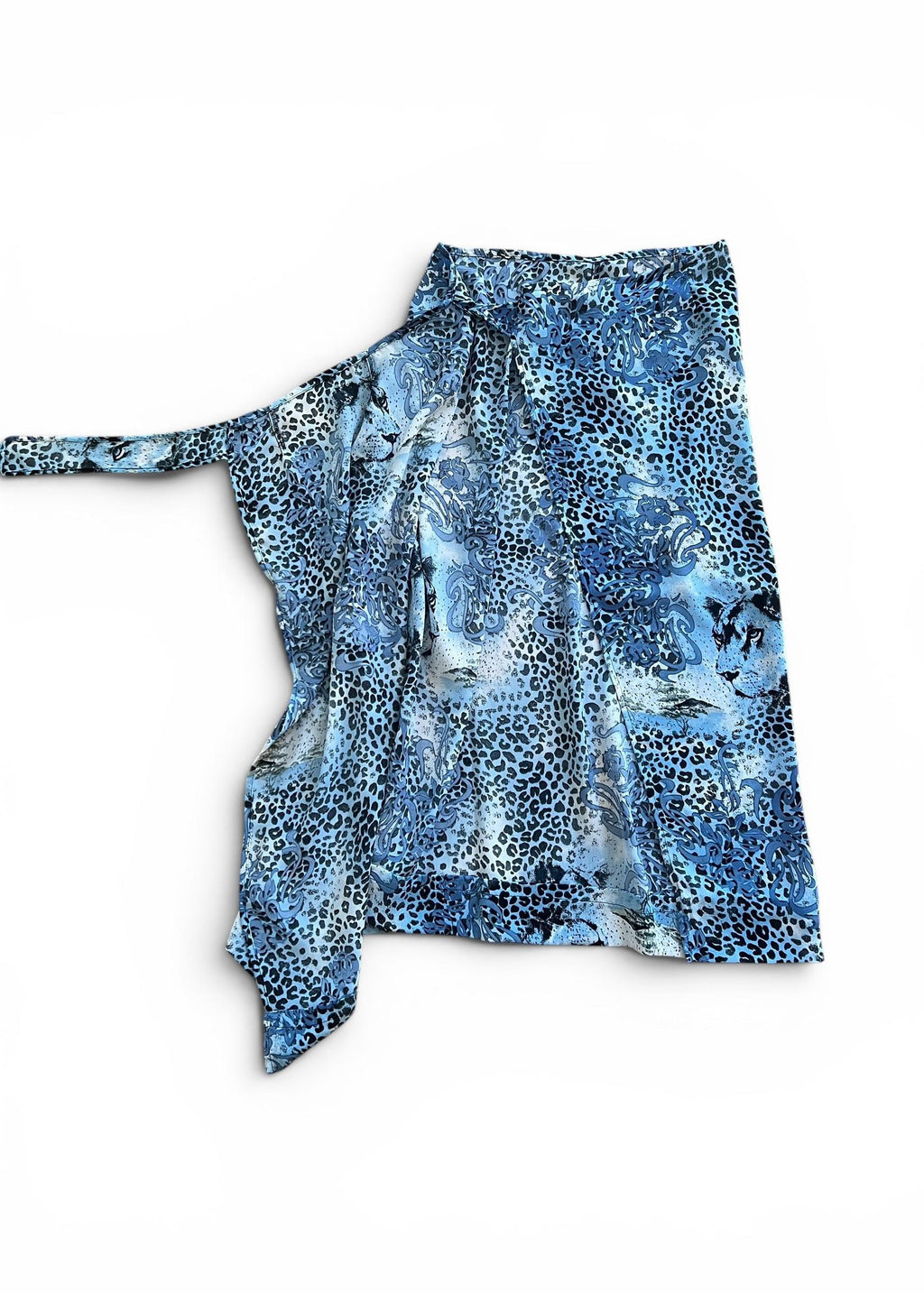 Gonna Pareo Vintage Y2K Animalier